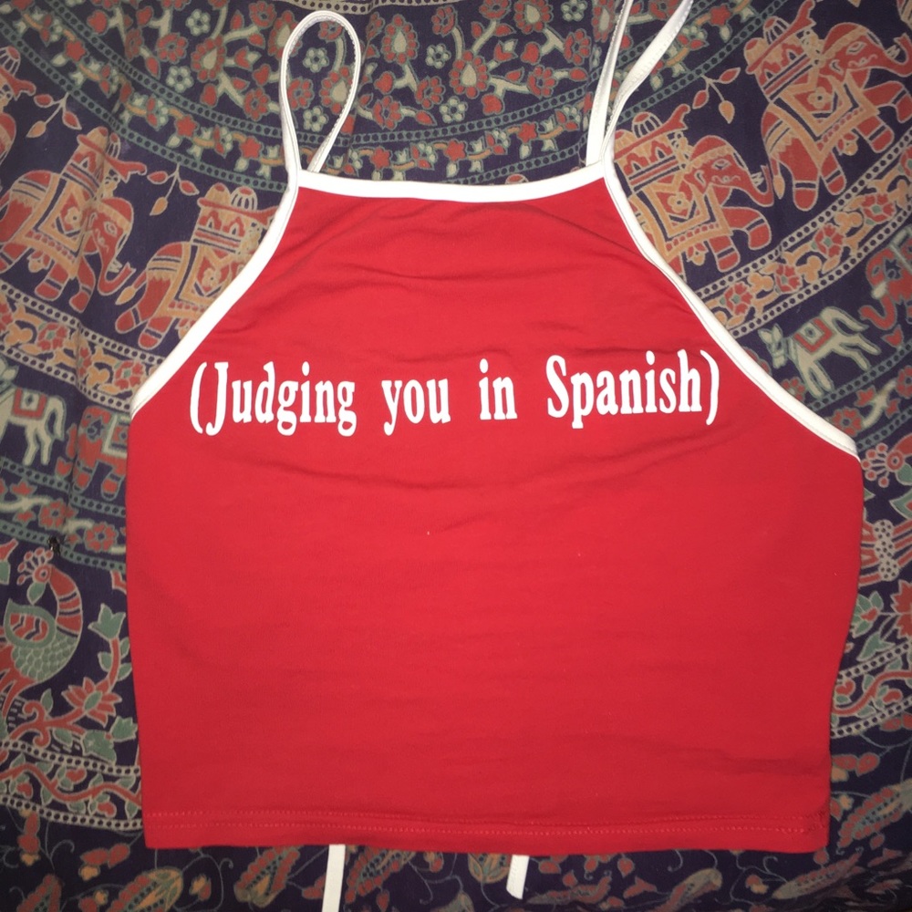 Judging you in Spanish💁‍♀️ S/M